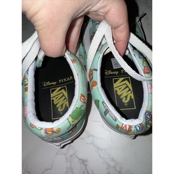 Vans Pixar Toy Story Lace Up Blue Sneakers Women’s 7 Men’s 5.5 Rex Bo Peep Ham - Picture 7 of 8